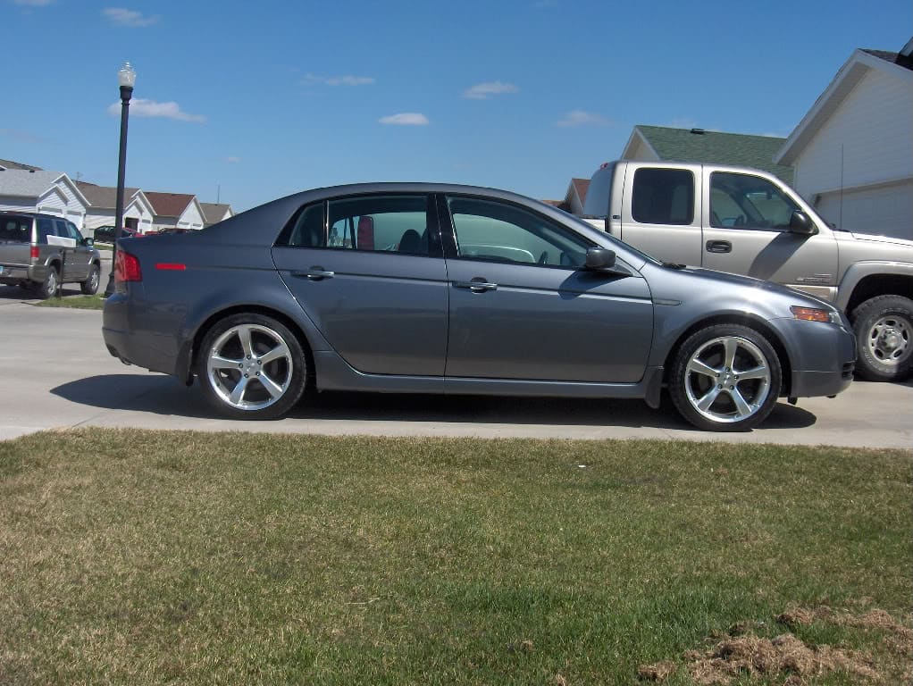 2008 Acura TL with 18x8 Super Sport KV5 wheels