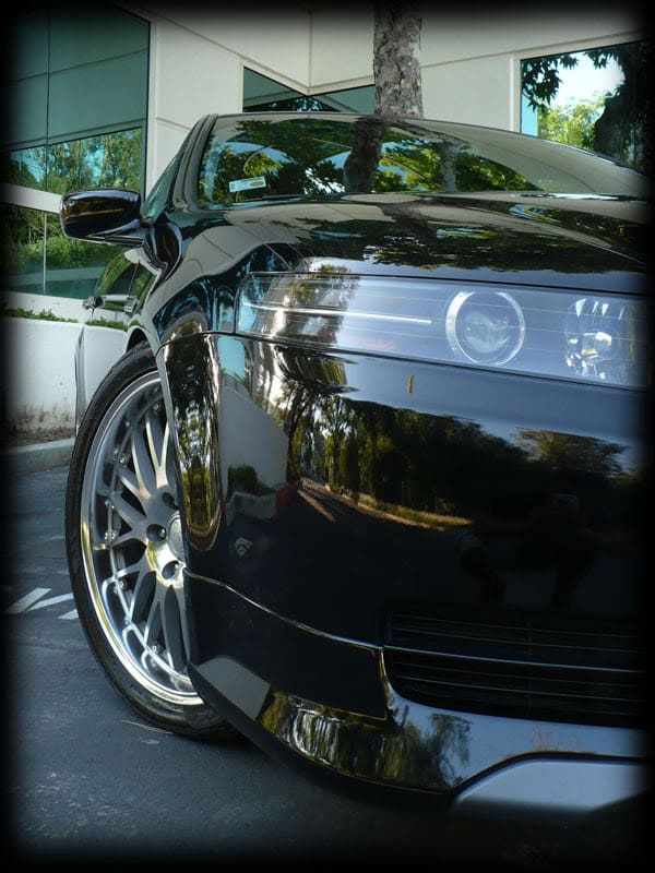 2008 Acura TL with 19x8 Privat Netz wheels