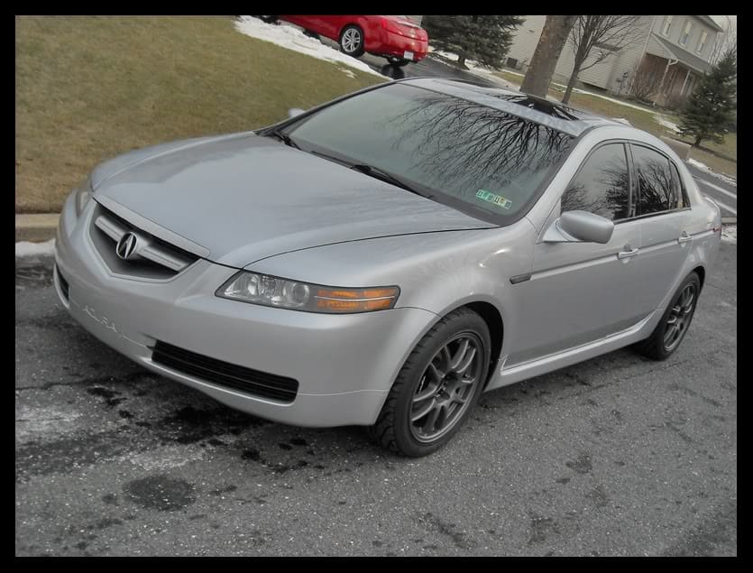 2008 Acura TL with 17x8 Work Emotion CR Kai wheels