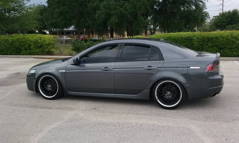 2008 Acura TL with 19x9.5 Concept One Rs8 wheels