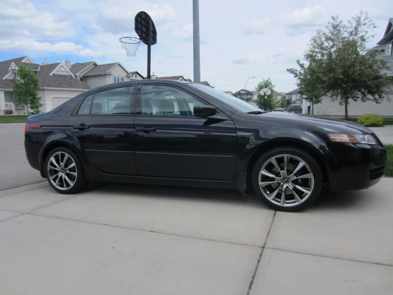 2008 Acura TL with 18x8 VIP Status wheels