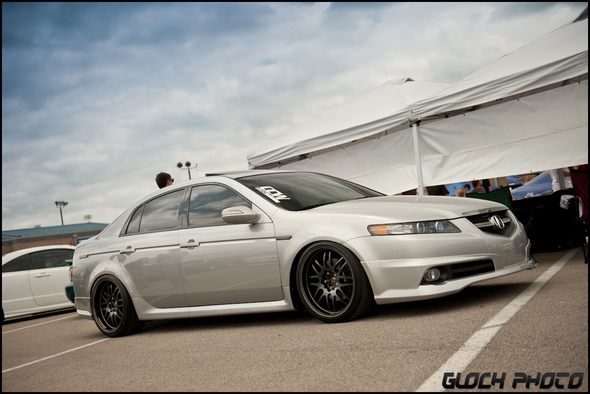 2008 Acura TL with 19x10 CCW SP16R wheels