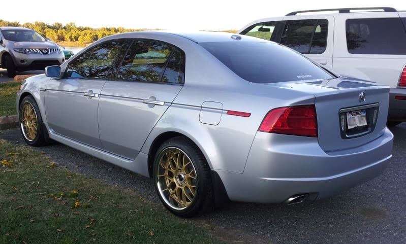 2008 Acura TL with 18x8.5 XXR 006 wheels
