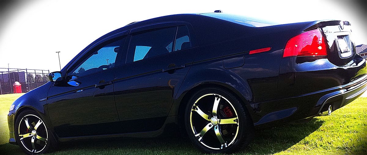 2008 Acura TL with 18x7.5 Performance Designs wheels
