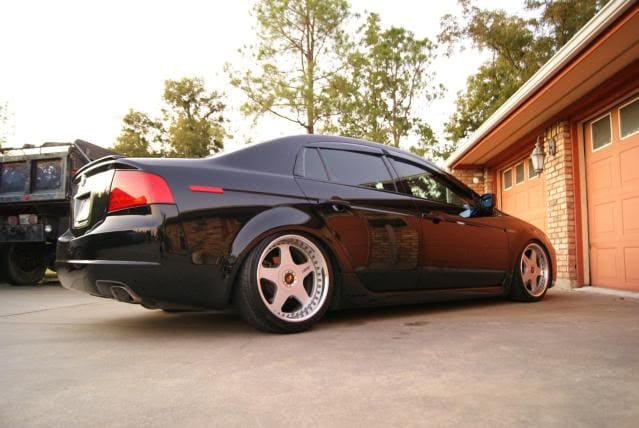 2008 Acura TL with 18x8 SSR Koenigs wheels