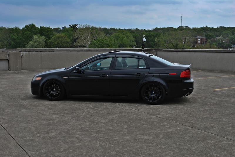 2008 Acura TL with 18x9 Rota G-Force wheels