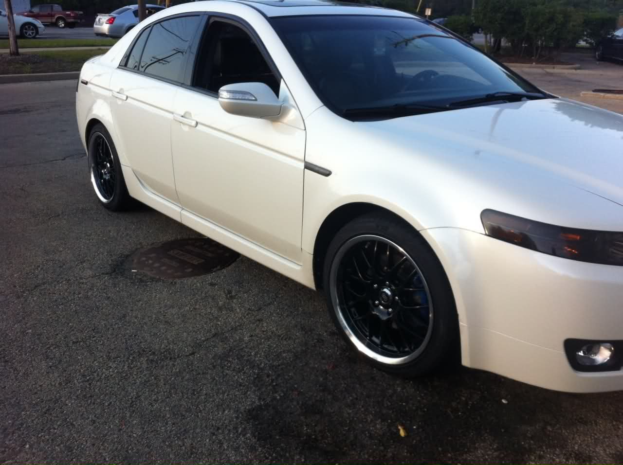 2008 Acura TL with 18x9 Enkei Lusso wheels