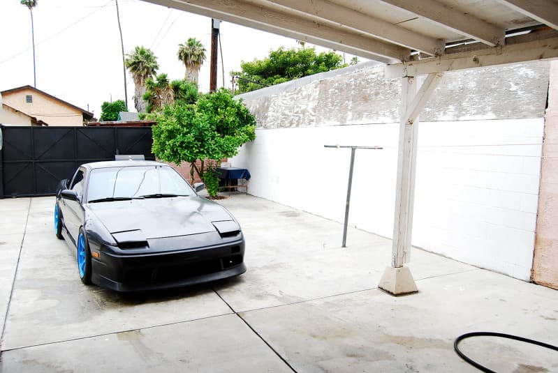 1993 Nissan S13 with 17x9 Rays Engineering Gramlights 57max wheels