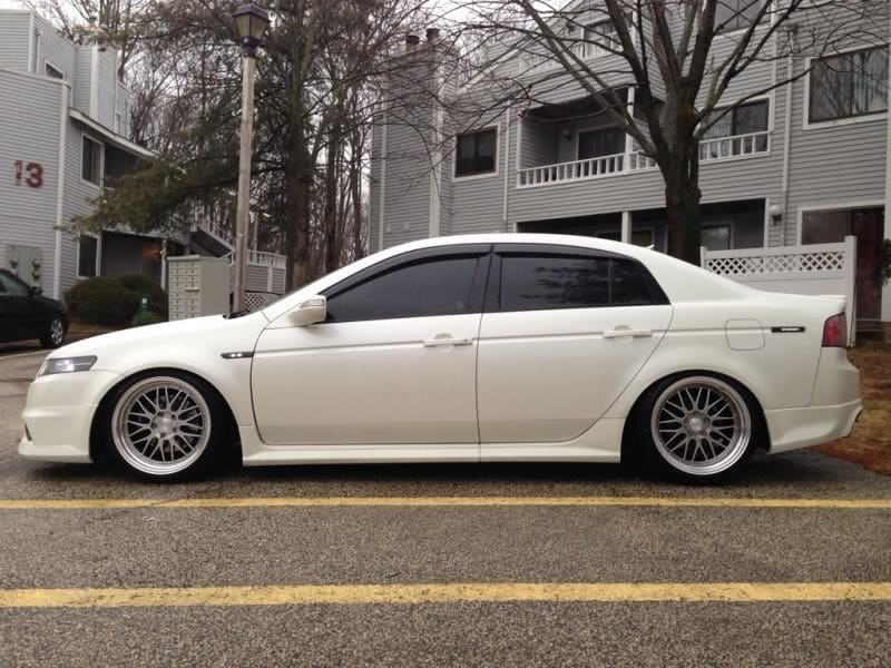 2008 Acura TL with 18x9.5 Varrstoen ES 1.1.1 wheels