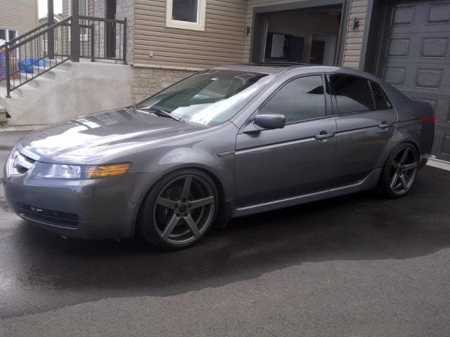 2008 Acura TL with 19x8.5 DAI BOSS wheels