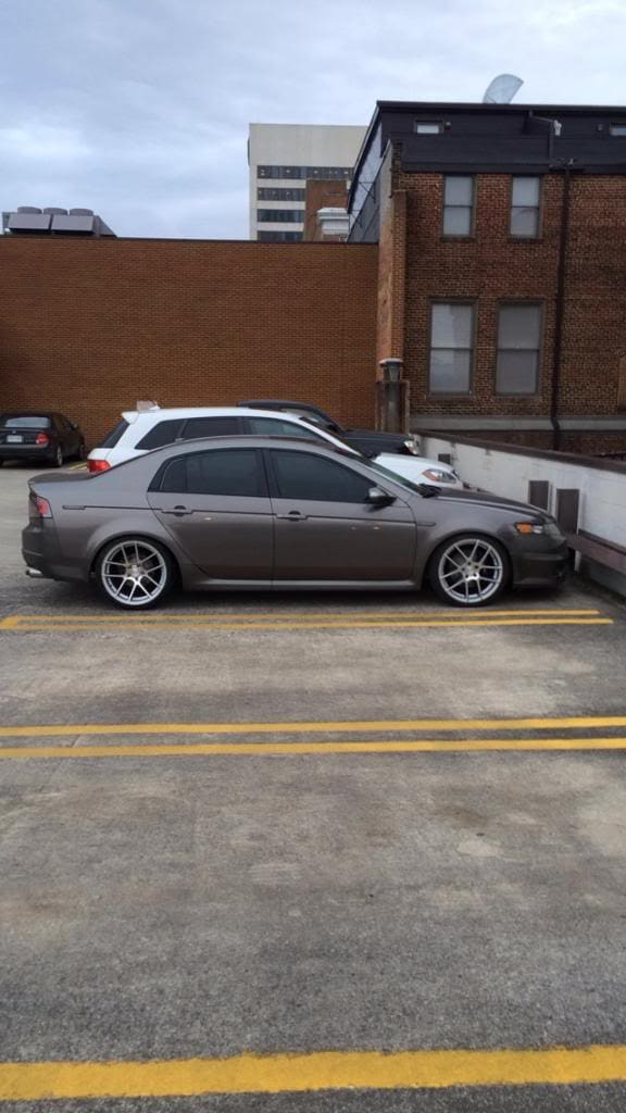 2008 Acura TL with 19x8.5 Avant Garde Avant Garde wheels