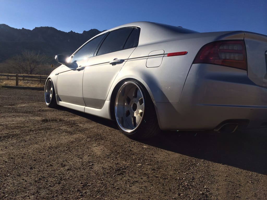 2006 Acura TL with 18x9 SSR Vienna Kreis wheels