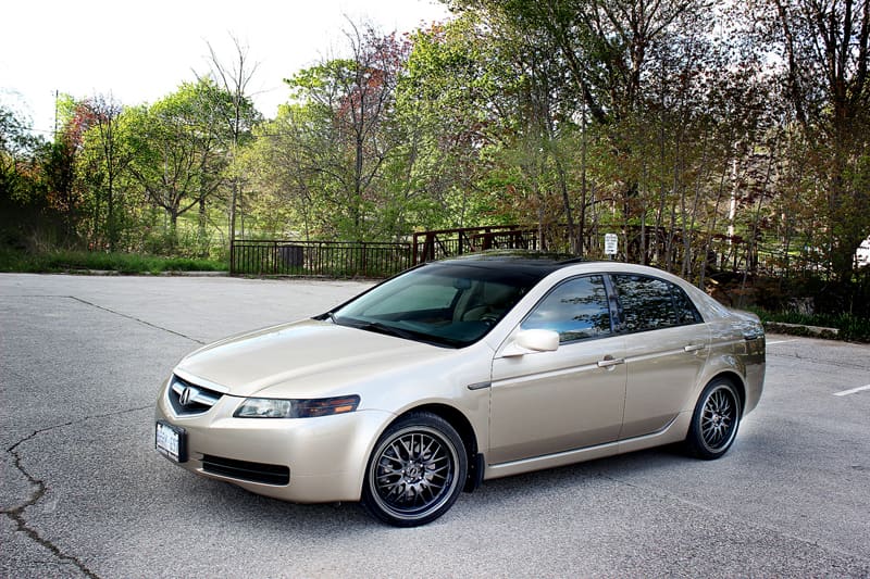 2008 Acura TL with 18x8.5 Fast Europa wheels