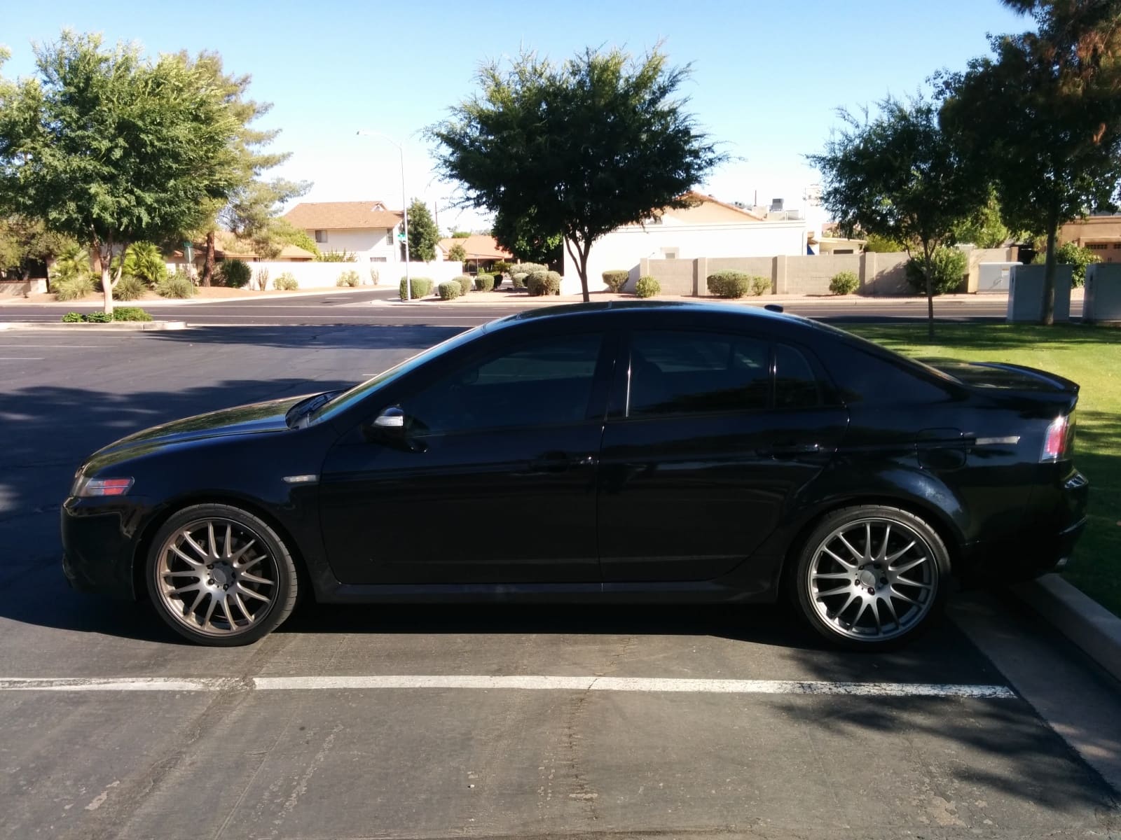 2008 Acura TL with 19x8.5 Prodrive GC-014i wheels