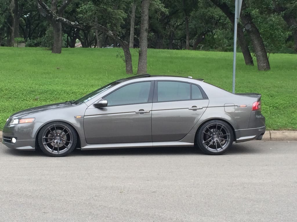 2008 Acura TL with 19x8.5 Stance wheels