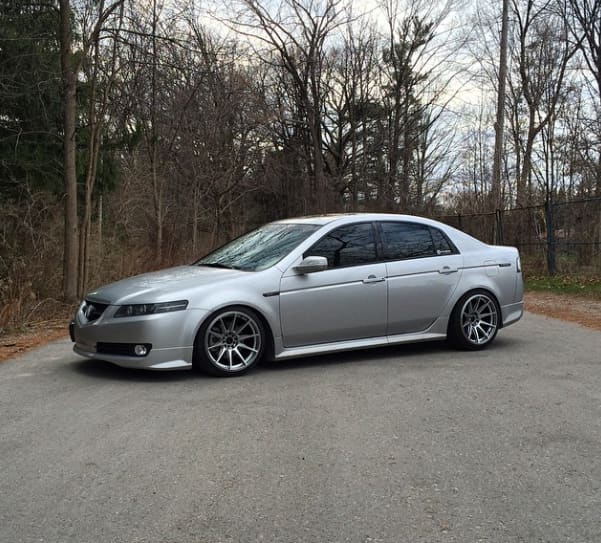 2008 Acura TL with 18x9.5 Prodrive Reps wheels