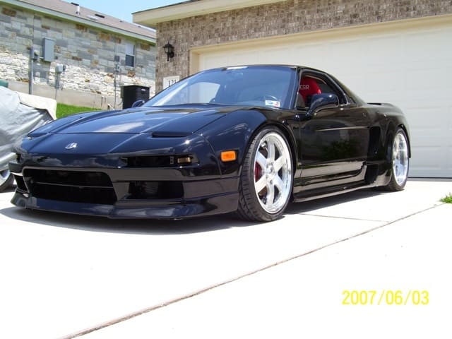 1991 Acura NSX with 18x8 ZE Forged Shifter wheels
