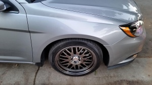 2013 Chrysler 200 with 18x8.5 XXR 531 wheels