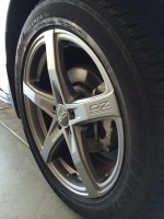 2014 Acura MDX with 20x8.5 OZ Monaco wheels