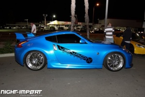 2010 Nissan 370Z with 20x9.5 Venaci Spirits wheels