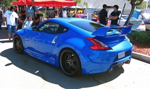 2010 Nissan 370Z with 20x9.5 Venaci Mesh wheels