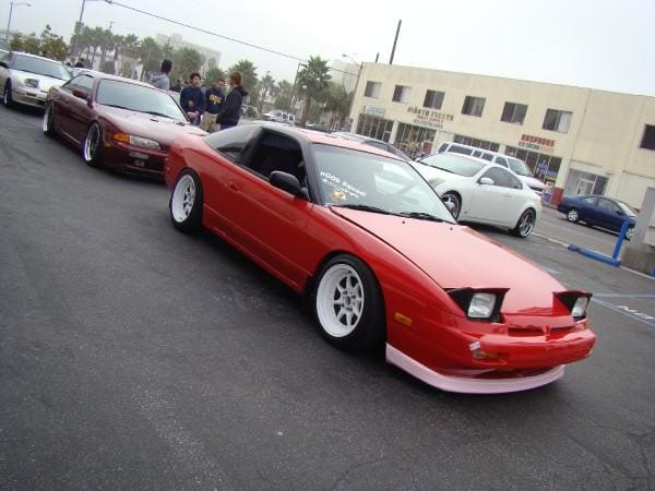1989 Nissan S13 with 16x8 XXR 002 wheels
