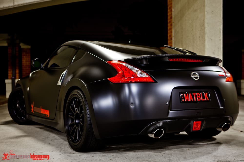 2011 Nissan 370Z with 19x9.5 SSR Type F wheels