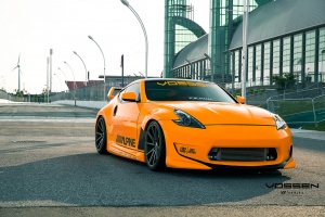 2013 Nissan 370Z with 20x9.5 Vossen VFS-1 wheels