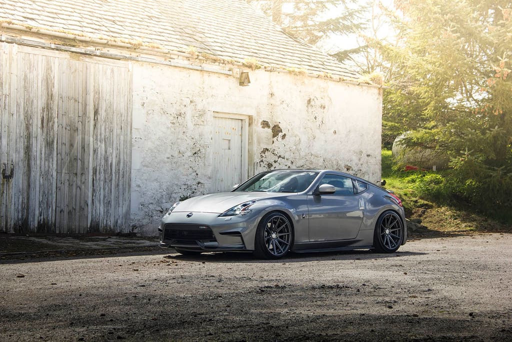 2011 Nissan 370Z with 20x10.5 Judd T311 wheels