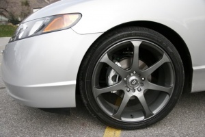 2007 Honda Civic with Motegi MR7 wheels