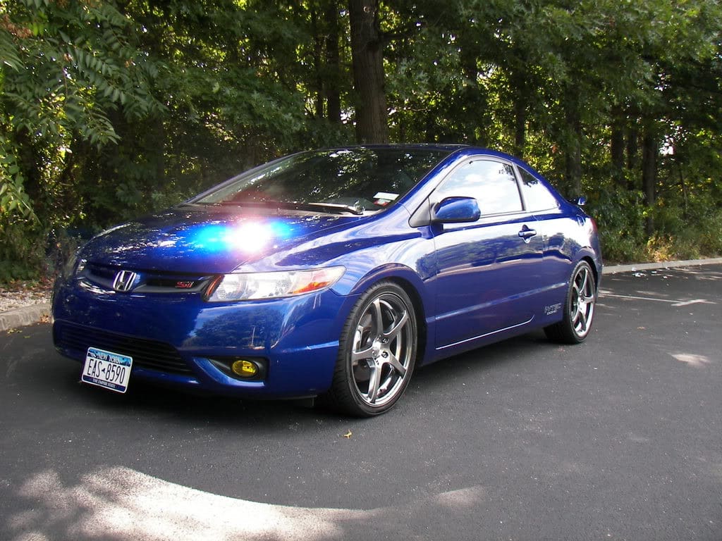 2007 Honda Civic with 18x7.5 Kyowa Racing KR210 wheels