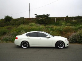 2007 Infiniti G35 with 19x9.5 SSR Professor SP1 wheels