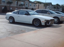 1991 Nissan S13 with 15x8 Diamond Racing Unknown wheels