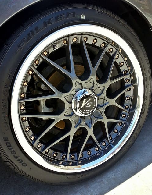 2013 Acura ILX with 18x8 VS MX wheels