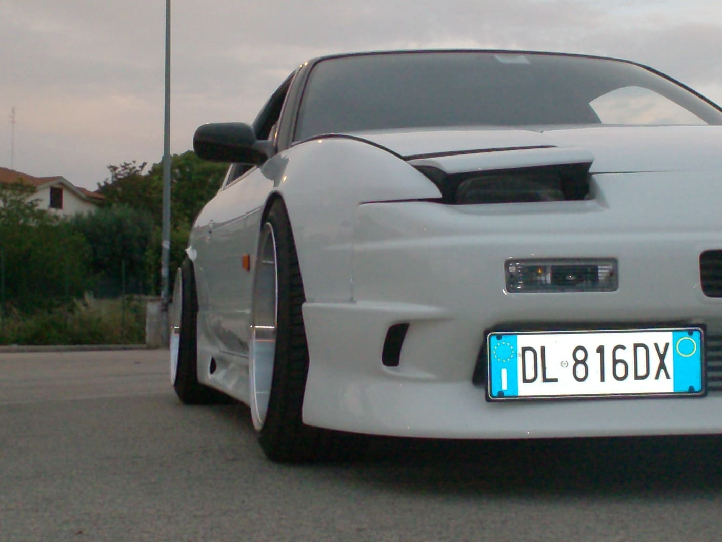 1993 Nissan S13 with 17x8.5 Rota RB-R wheels