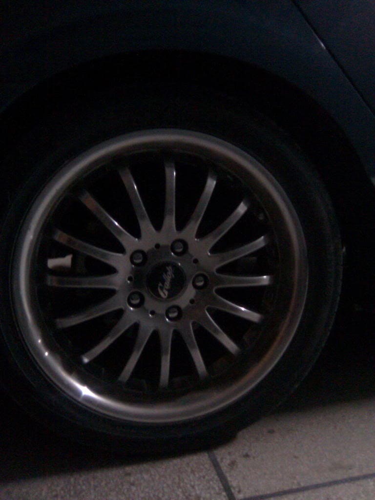 2008 Honda Civic with 17x7 wheels