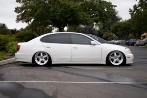 2001 Lexus GS 300 with 19x9 Junction Produce Scara wheels