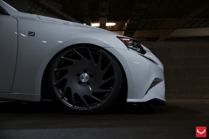 2014 Lexus IS-F with 20x9 VLE 1 wheels