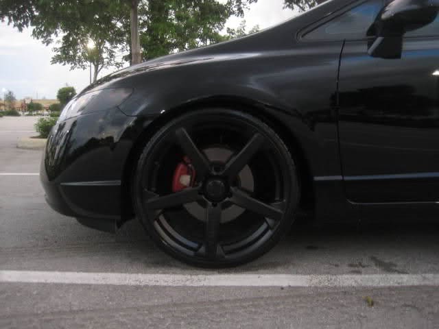 2008 Honda Civic with 20x8.5 DRIFZ wheels