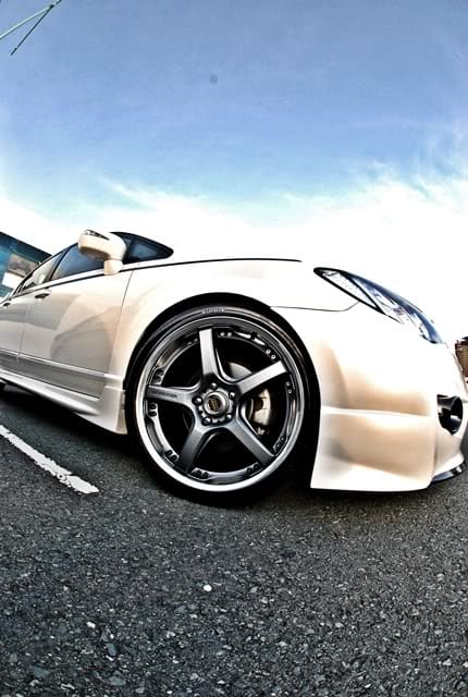 2007 Honda Civic with Work Emotion Schwert SC1 wheels