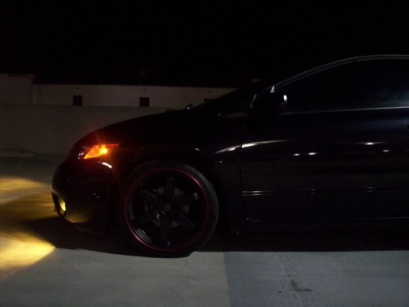 2008 Honda Civic with 18x7.5 Konig Countersteers wheels
