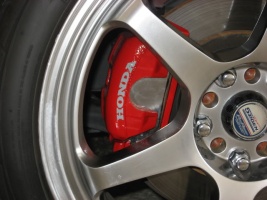 2008 Honda Civic with 18x7.5 5Zigen GN+ wheels