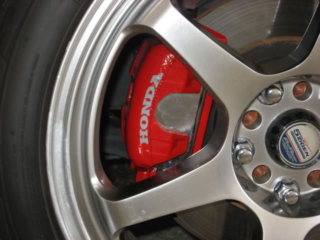 2008 Honda Civic with 18x7.5 5Zigen GN+ wheels