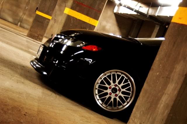 2007 Honda Civic with 17x7 Enkei Algernon Intelesse 2 wheels
