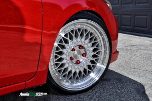 2013 Honda Civic with 19x8.5 Avant Garde M 220 wheels