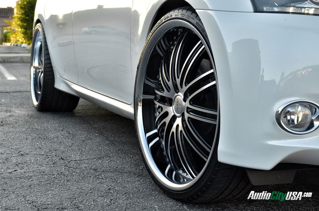 2014 Lexus GS 350 with 22x9 XIX X 23 wheels
