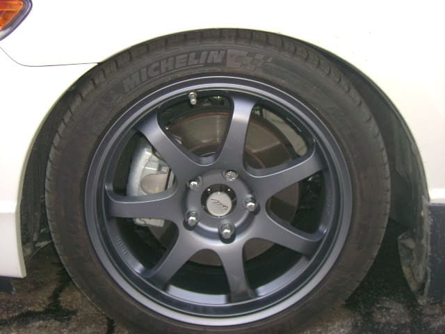 2007 Honda Civic with 17x7 MB Motoring Weapons wheels