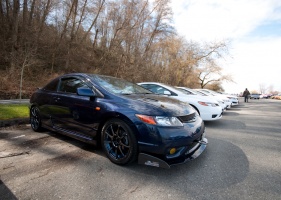2006 Honda Civic with 17x7.5 WedsSport SA70 wheels
