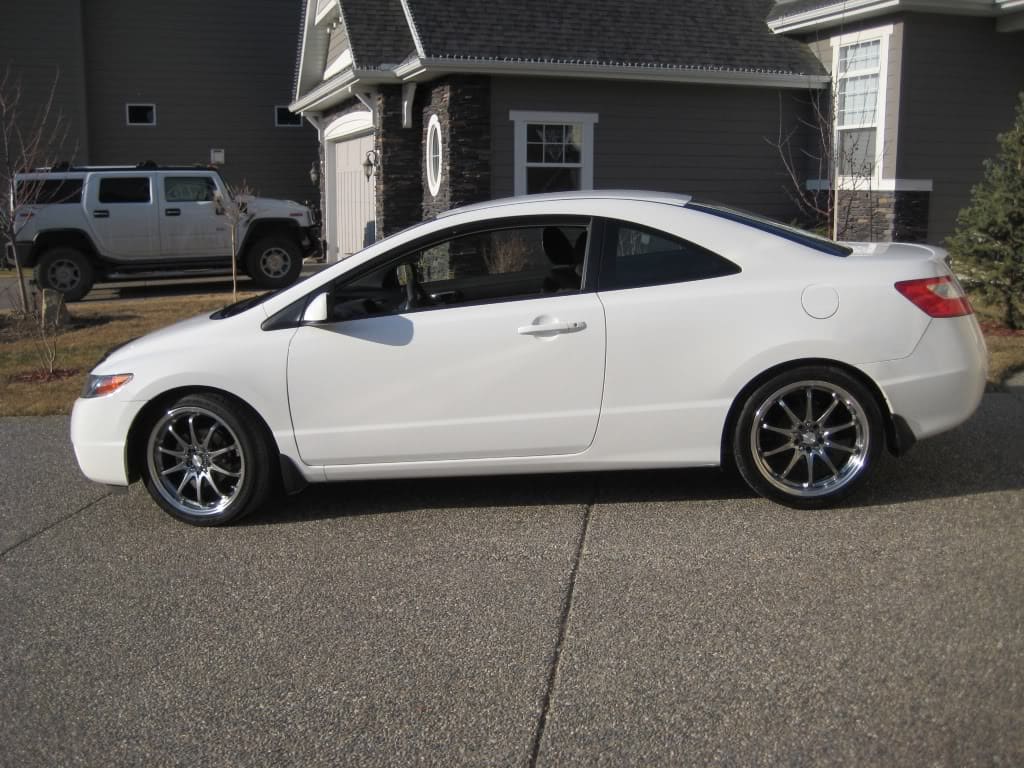 2009 Honda Civic with 18x7.5 Kyowa Racing KR206 wheels