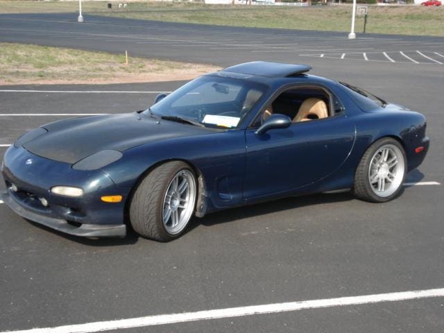 1994 Mazda RX-7 with 18x10 Enkei RPF1 wheels